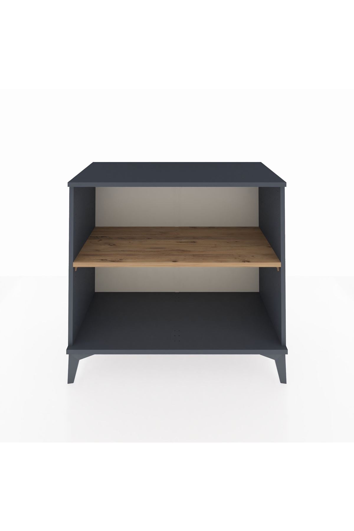 Hyperion Şifonyer Tek Raflı 88x44x80 Antrasit-Çam