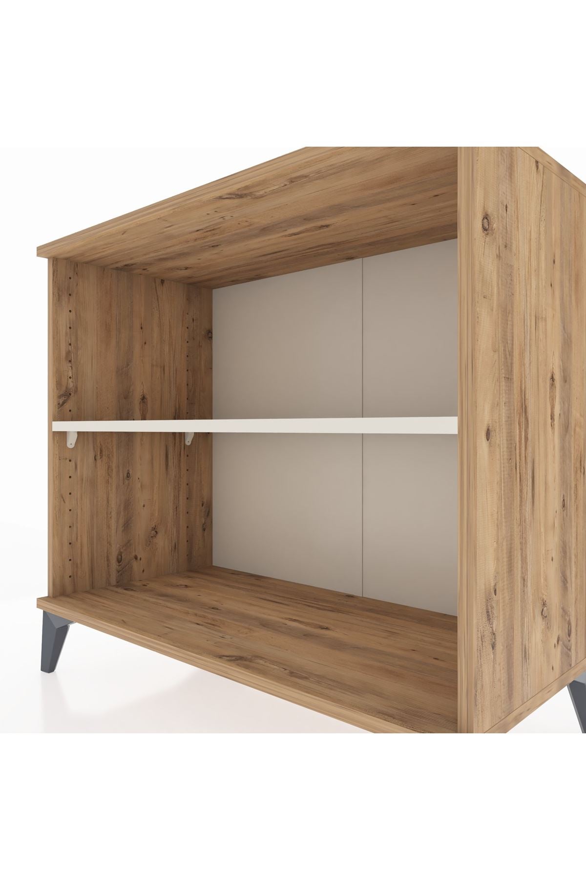 Hyperion Şifonyer Tek Raflı 88x44x80 Çam-Aytaşı