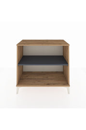 Hyperion Şifonyer Tek Raflı 88x44x80 Çam-Antrasit