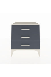 Kronos Komodin 3 Çekmeceli 60x59x64 Aytaşı-Antrasit