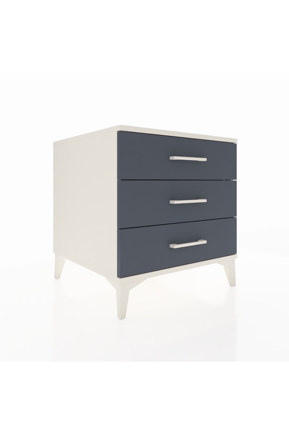 Kronos Komodin 3 Çekmeceli 60x59x64 - S78M001V2C