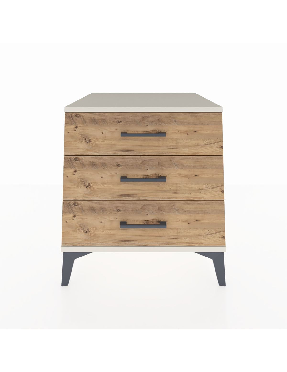 Kronos Komodin 3 Çekmeceli 60x59x64 Aytaşı-Çam