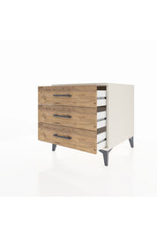 Kronos Komodin 3 Çekmeceli 60x59x64 - S78M001V3C