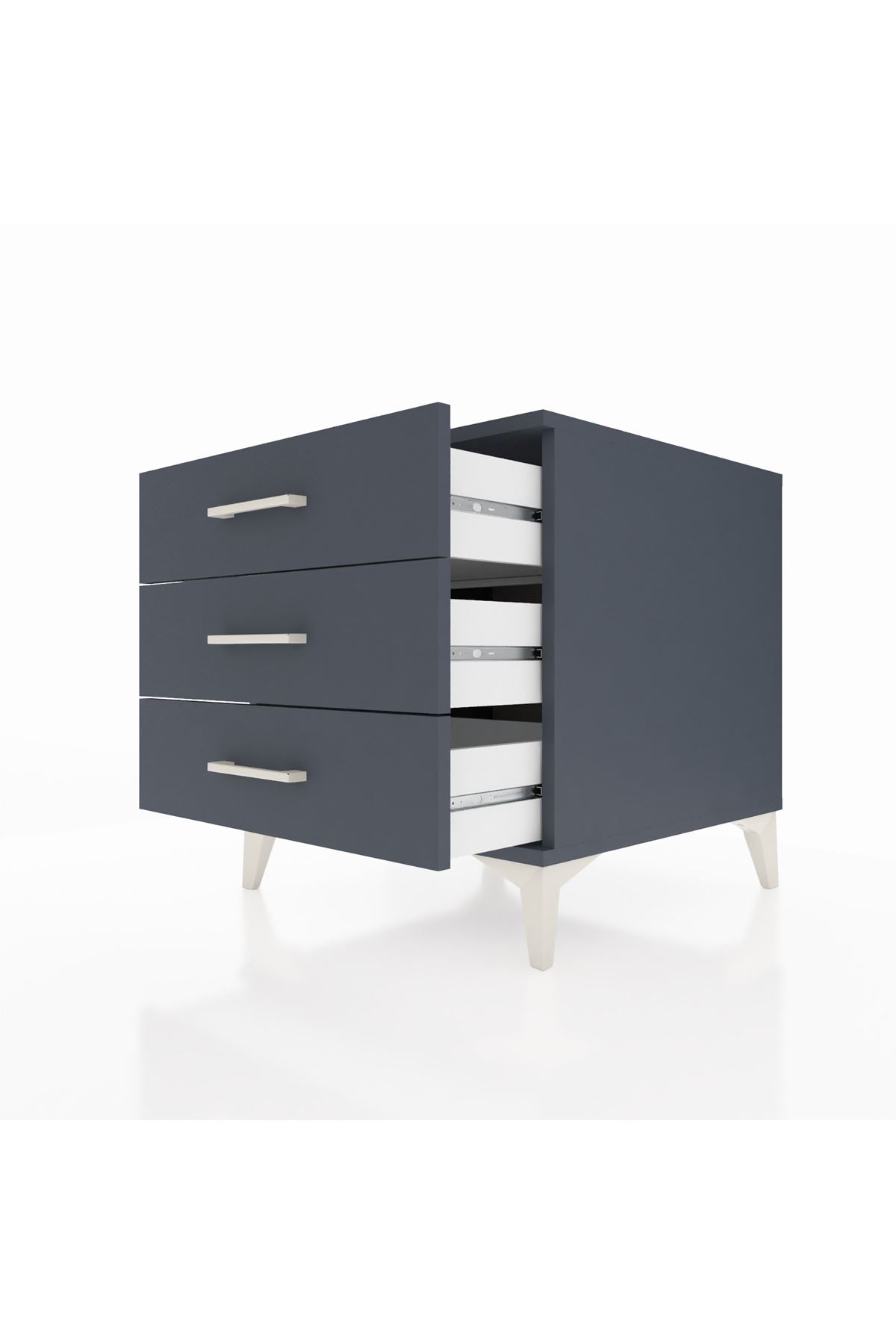 Kronos Komodin 3 Çekmeceli 60x59x64 - S78M001V5C