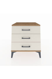 Kronos Komodin 3 Çekmeceli 60x59x64 Çam-Aytaşı