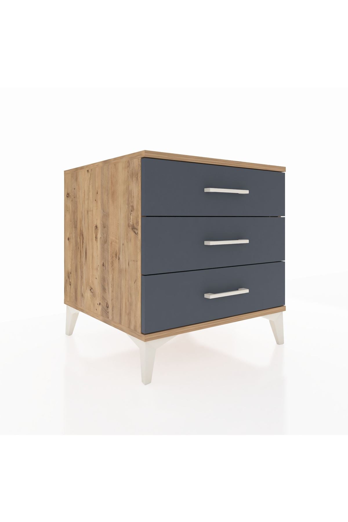 Kronos Komodin 3 Çekmeceli 60x59x64 - S78M001V8C