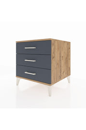 Kronos Komodin 3 Çekmeceli 60x59x64 - S78M001V8C