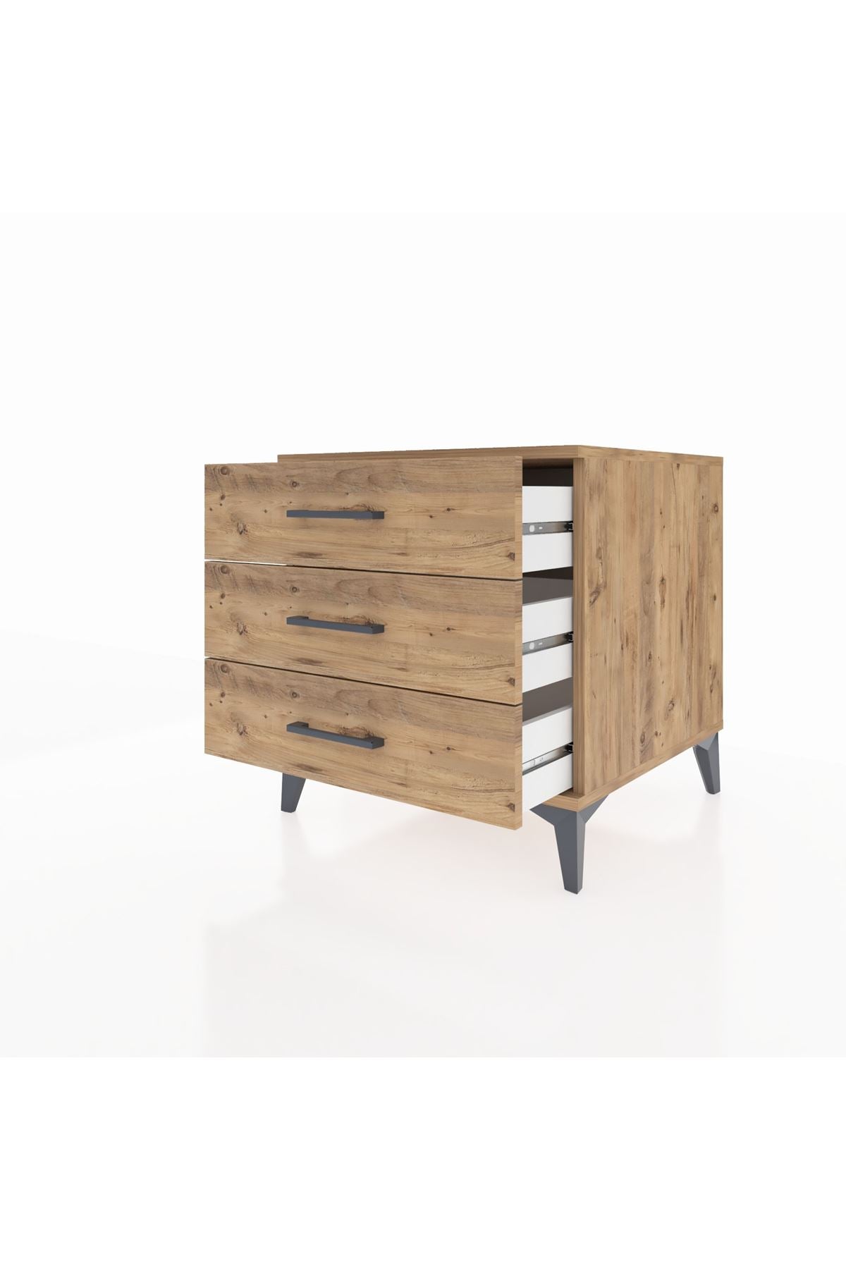 Kronos Komodin 3 Çekmeceli 60x59x64 - S78M001V9C