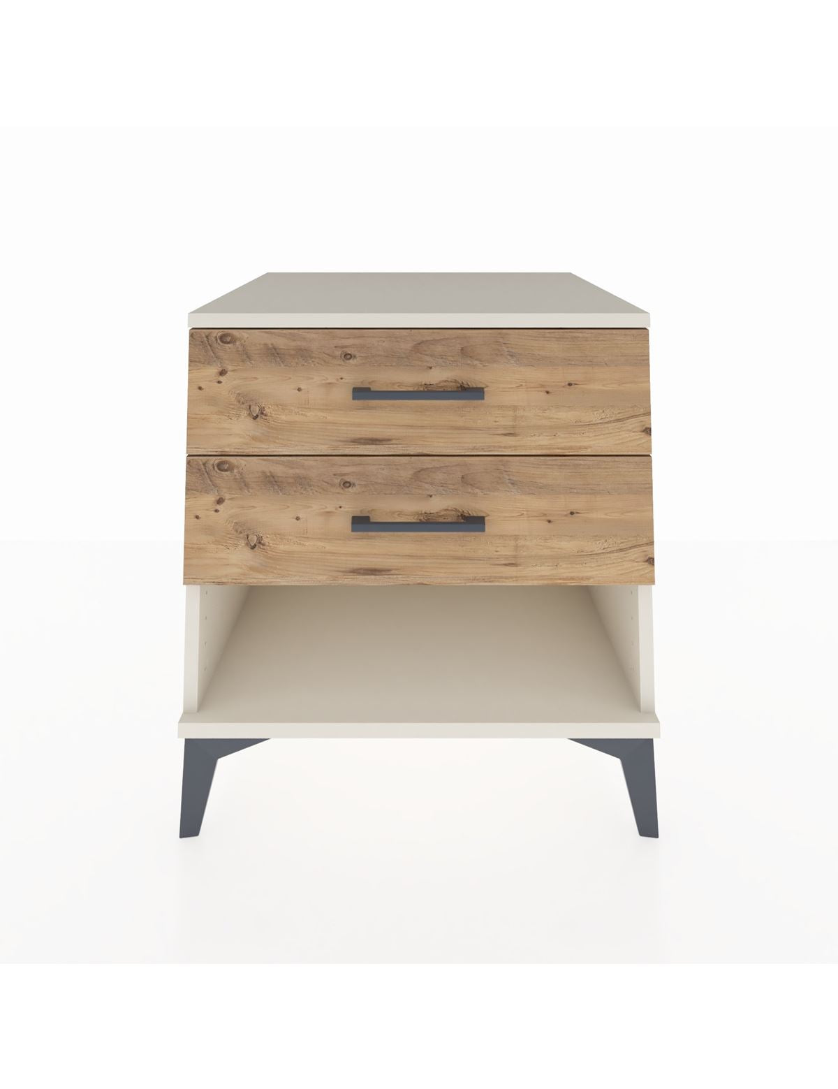 Kronos Komodin 2 Çekmeceli 60x59x64 Aytaşı-Çam