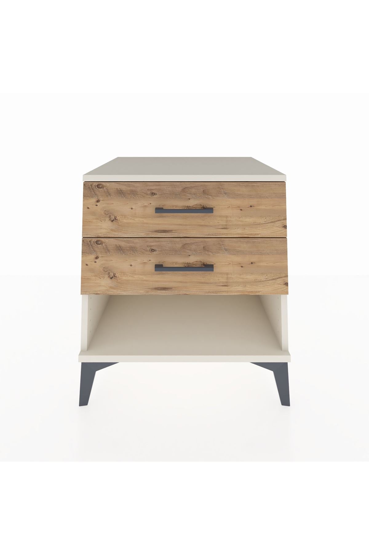 Kronos Komodin 2 Çekmeceli 60x59x64 Aytaşı-Çam