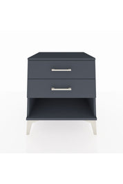 Kronos Komodin 2 Çekmeceli 60x59x64 Antrasit-Antrasit