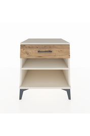 Kronos Komodin Tek Raflı Tek Çekmeceli 60x59x64 Aytaşı-Çam