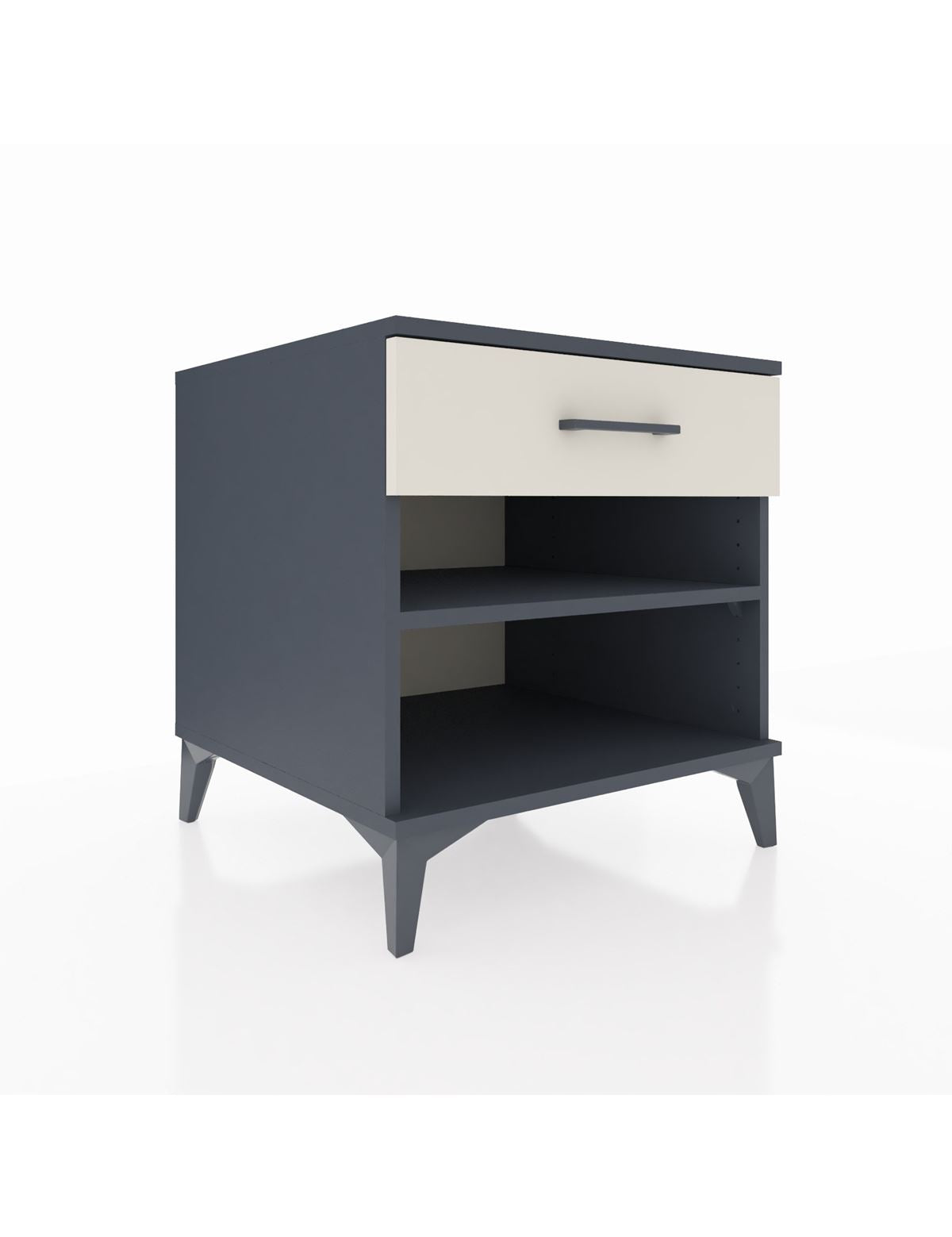 Kronos Komodin Tek Raflı Tek Çekmeceli 60x59x64 - S78M003V4C