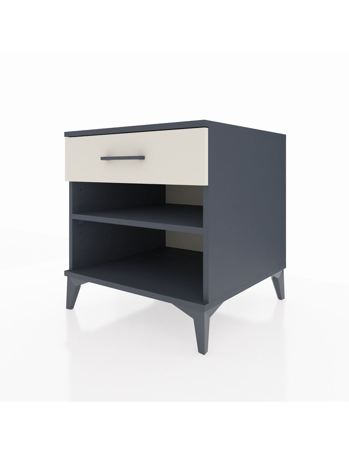 Kronos Komodin Tek Raflı Tek Çekmeceli 60x59x64 - S78M003V4C