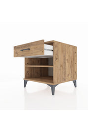 Kronos Komodin Tek Raflı Tek Çekmeceli 60x59x64 - S78M003V9C