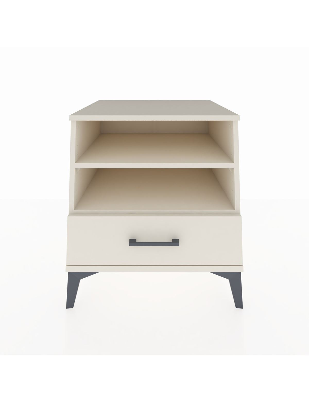 Kronos Komodin 2 Raflı Tek Çekmeceli 60x59x64 Aytaşı-Aytaşı