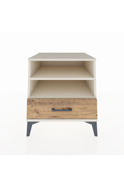 Kronos Komodin 2 Raflı Tek Çekmeceli 60x59x64 Aytaşı-Çam