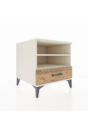 Kronos Komodin 2 Raflı Tek Çekmeceli 60x59x64 Aytaşı-Çam