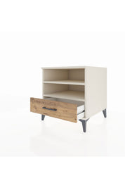 Kronos Komodin 2 Raflı Tek Çekmeceli 60x59x64 - S78M004V3C
