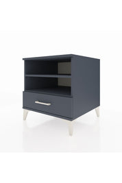 Kronos Komodin 2 Raflı Tek Çekmeceli 60x59x64 Antrasit-Antrasit