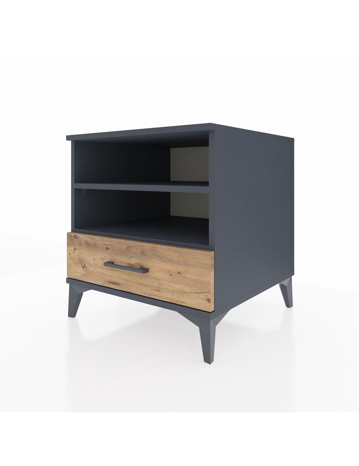 Kronos Komodin 2 Raflı Tek Çekmeceli 60x59x64 - S78M004V6C