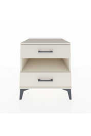 Kronos Komodin Tek Raflı 2 Çekmeceli 60x59x64 Aytaşı-Aytaşı