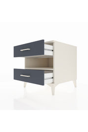 Kronos Komodin Tek Raflı 2 Çekmeceli 60x59x64 - S78M006V2C