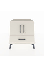 Kronos Komodin 2 Raflı Tek Çekmeceli 2 Kapaklı 60x59x64 Aytaşı-Aytaşı