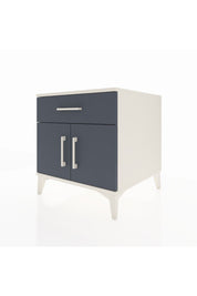 Kronos Komodin Tek Raflı Tek Çekmeceli 2 Kapaklı 60x59x64 Aytaşı-Antrasit