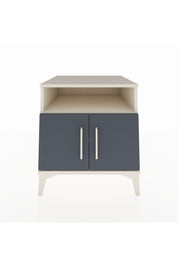 Kronos Komodin 2 Raflı 2 Kapaklı 60x59x64 Aytaşı-Antrasit