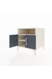 Kronos Komodin 2 Raflı 2 Kapaklı 60x59x64 - S78M009V2C