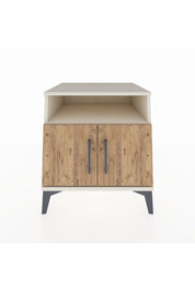 Kronos Komodin 2 Raflı 2 Kapaklı 60x59x64 Aytaşı-Çam