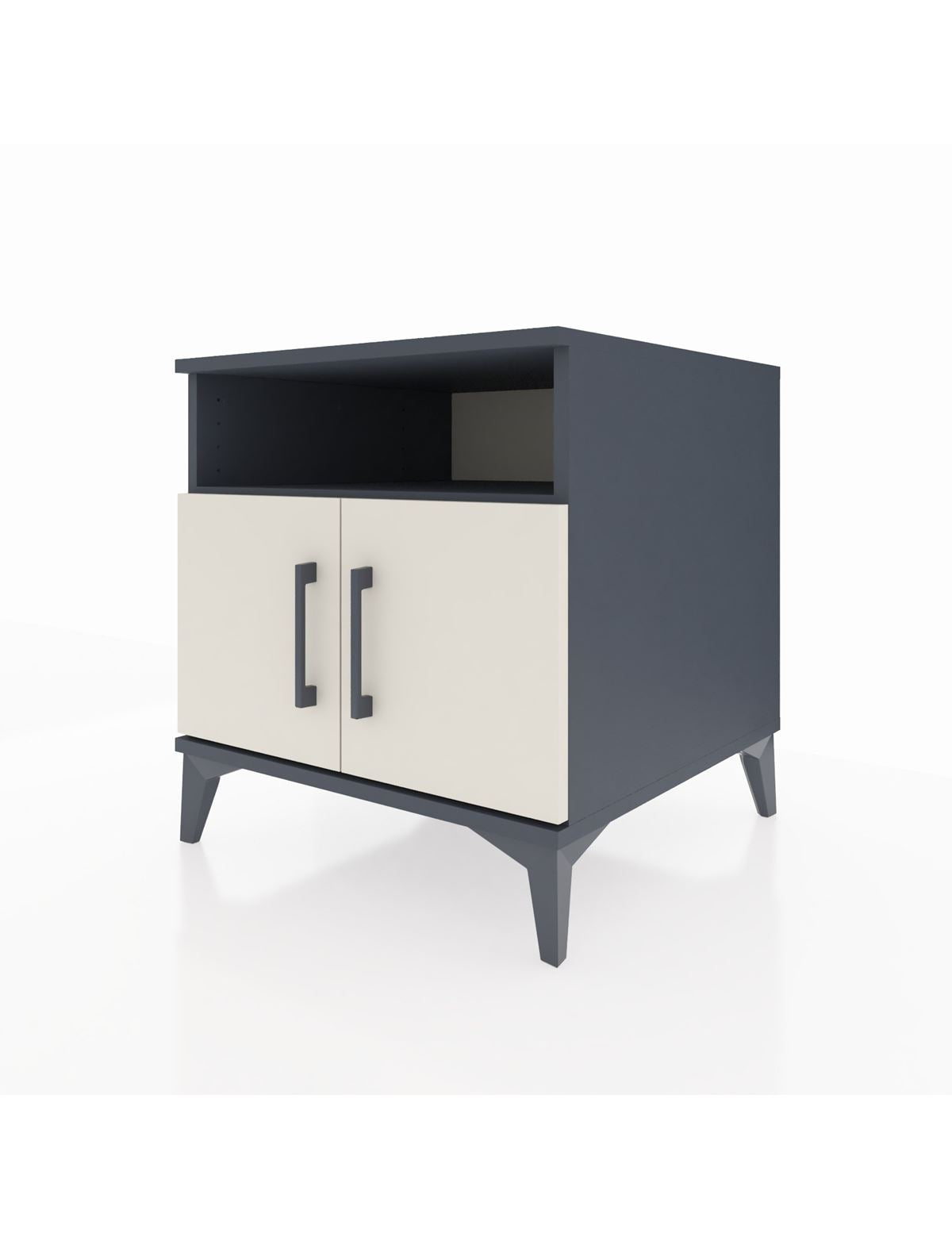 Kronos Komodin 2 Raflı 2 Kapaklı 60x59x64 - S78M009V4C