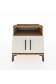 Kronos Komodin 2 Raflı 2 Kapaklı 60x59x64 Çam-Aytaşı