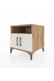 Kronos Komodin 2 Raflı 2 Kapaklı 60x59x64 Çam-Aytaşı