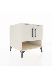 Kronos Komodin 2 Raflı 2 Kapaklı 60x59x64 Aytaşı-Aytaşı