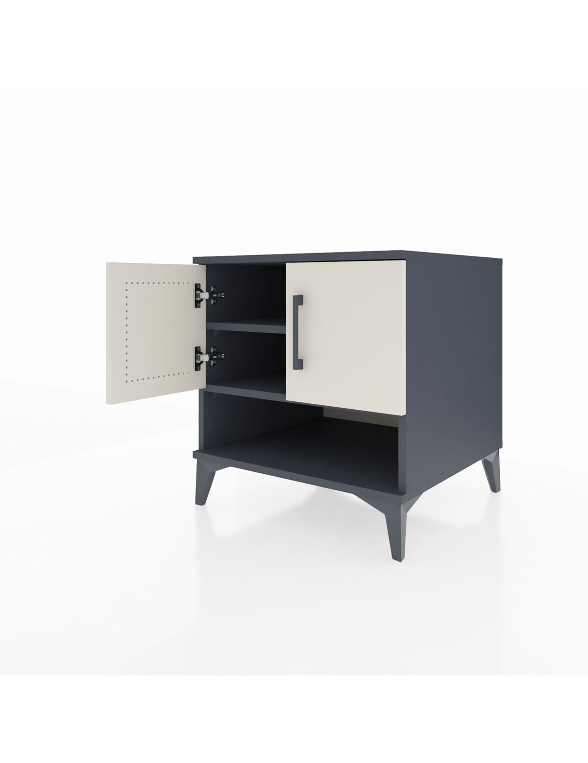 Kronos Komodin 2 Raflı 2 Kapaklı 60x59x64 - S78M010V4C