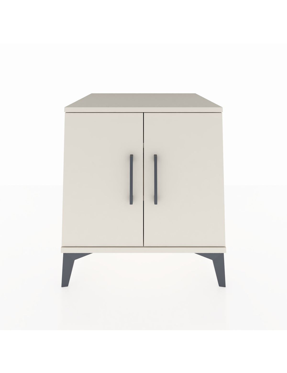 Kronos Komodin 2 Raflı 2 Kapaklı 60x59x64 Aytaşı-Aytaşı