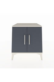 Kronos Komodin 2 Raflı 2 Kapaklı 60x59x64 - S78M011V2C