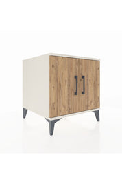 Kronos Komodin 2 Raflı 2 Kapaklı 60x59x64 - S78M011V3C