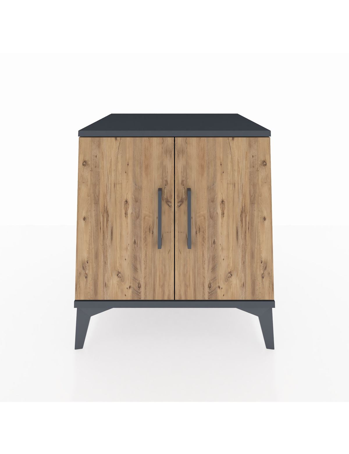 Kronos Komodin 2 Raflı 2 Kapaklı 60x59x64 - S78M011V6C