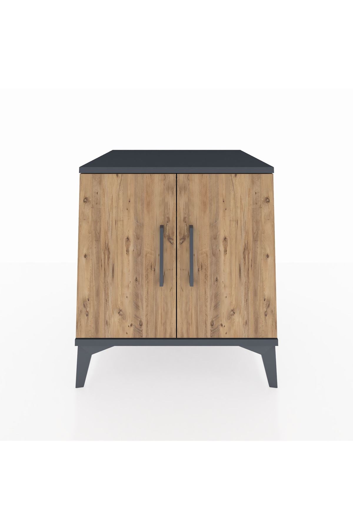 Kronos Komodin 2 Raflı 2 Kapaklı 60x59x64 - S78M011V6C