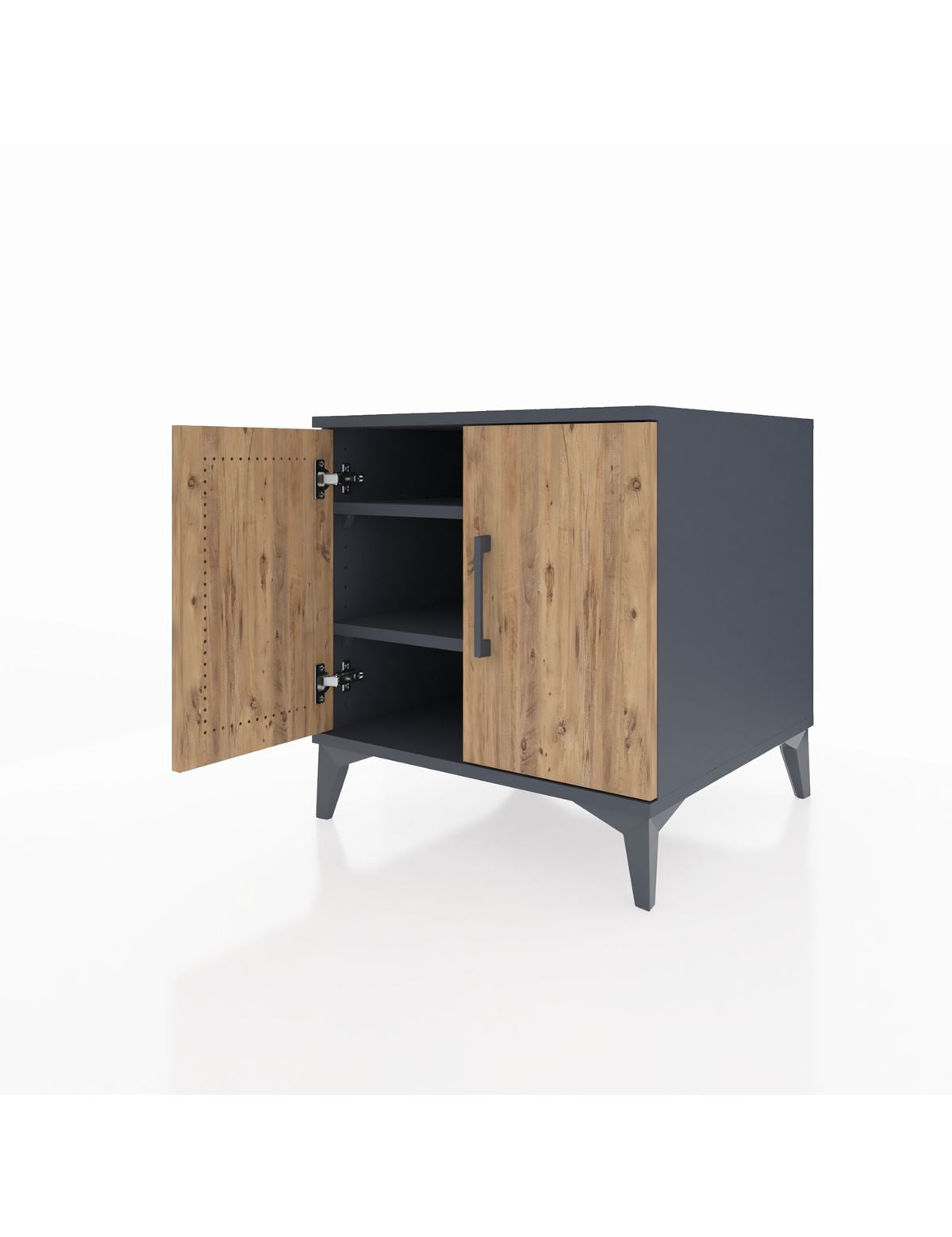 Kronos Komodin 2 Raflı 2 Kapaklı 60x59x64 - S78M011V6C