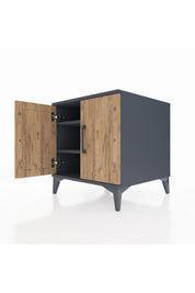 Kronos Komodin 2 Raflı 2 Kapaklı 60x59x64 - S78M011V6C