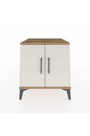 Kronos Komodin 2 Raflı 2 Kapaklı 60x59x64 Çam-Aytaşı