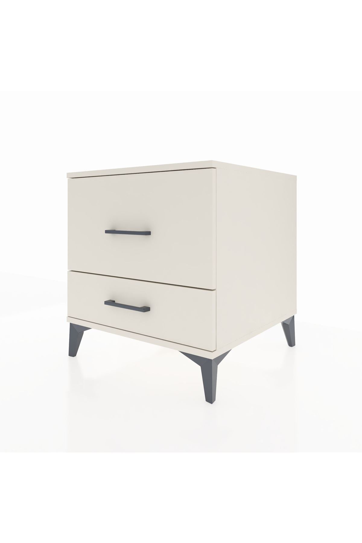 Kronos Komodin 2 Çekmeceli 60x59x64 Aytaşı-Aytaşı