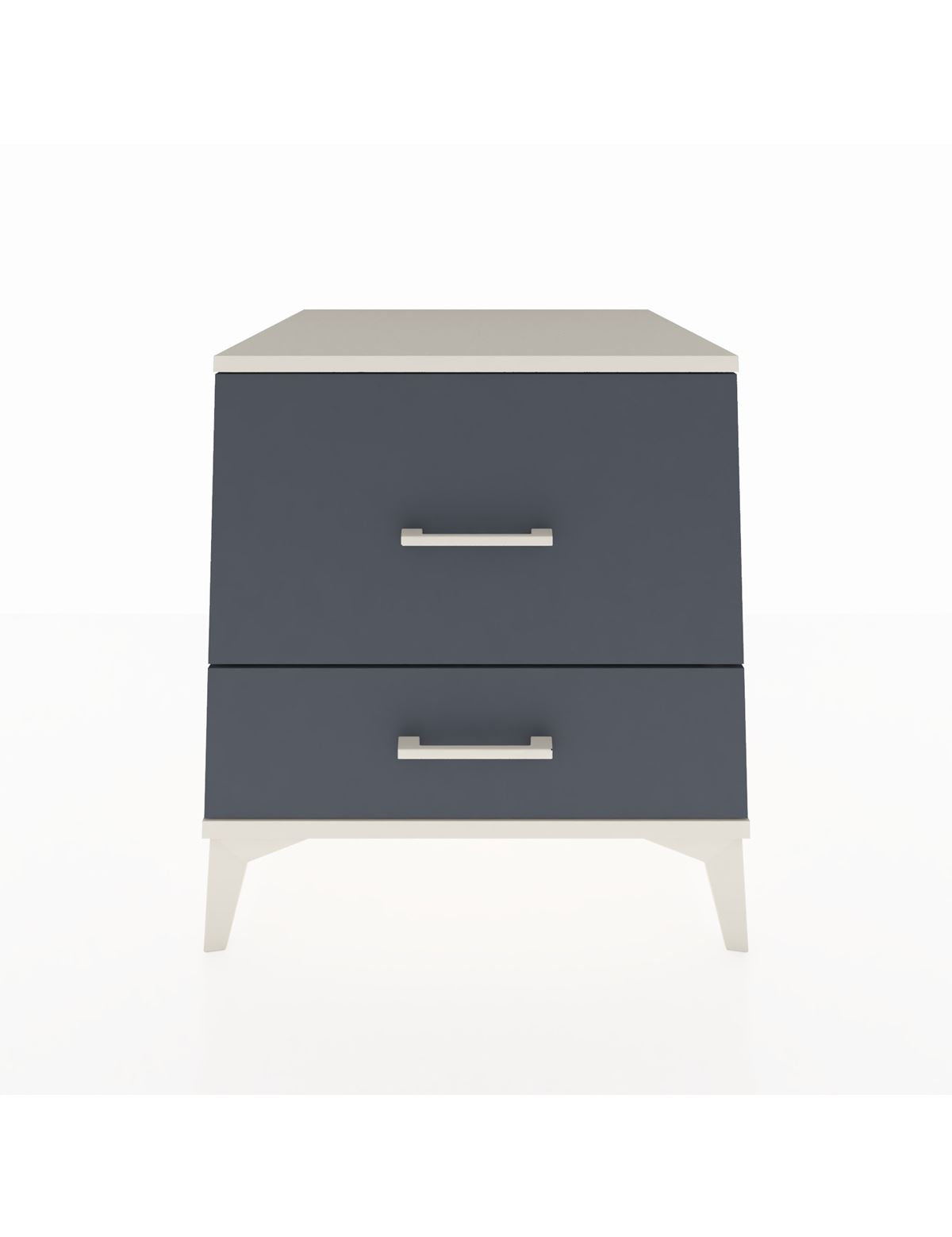 Kronos Komodin 2 Çekmeceli 60x59x64 Aytaşı-Antrasit