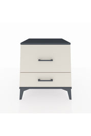 Kronos Komodin 2 Çekmeceli 60x59x64 Antrasit-Aytaşı