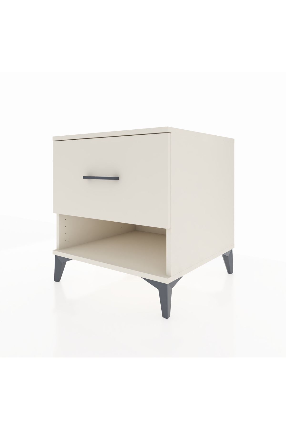 Kronos Komodin Tek Çekmeceli 60x59x64 Aytaşı-Aytaşı