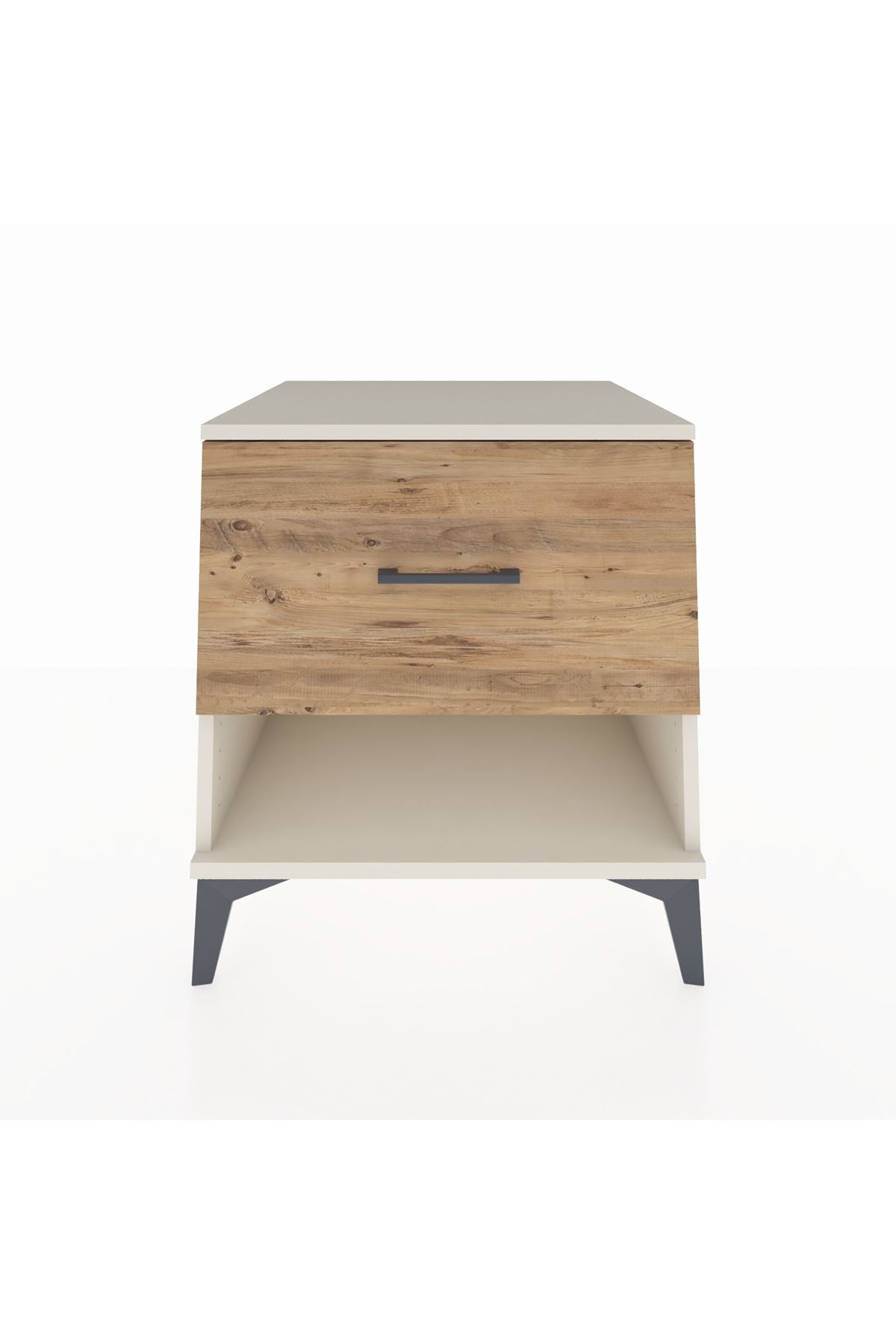 Kronos Komodin Tek Çekmeceli 60x59x64 Aytaşı-Çam